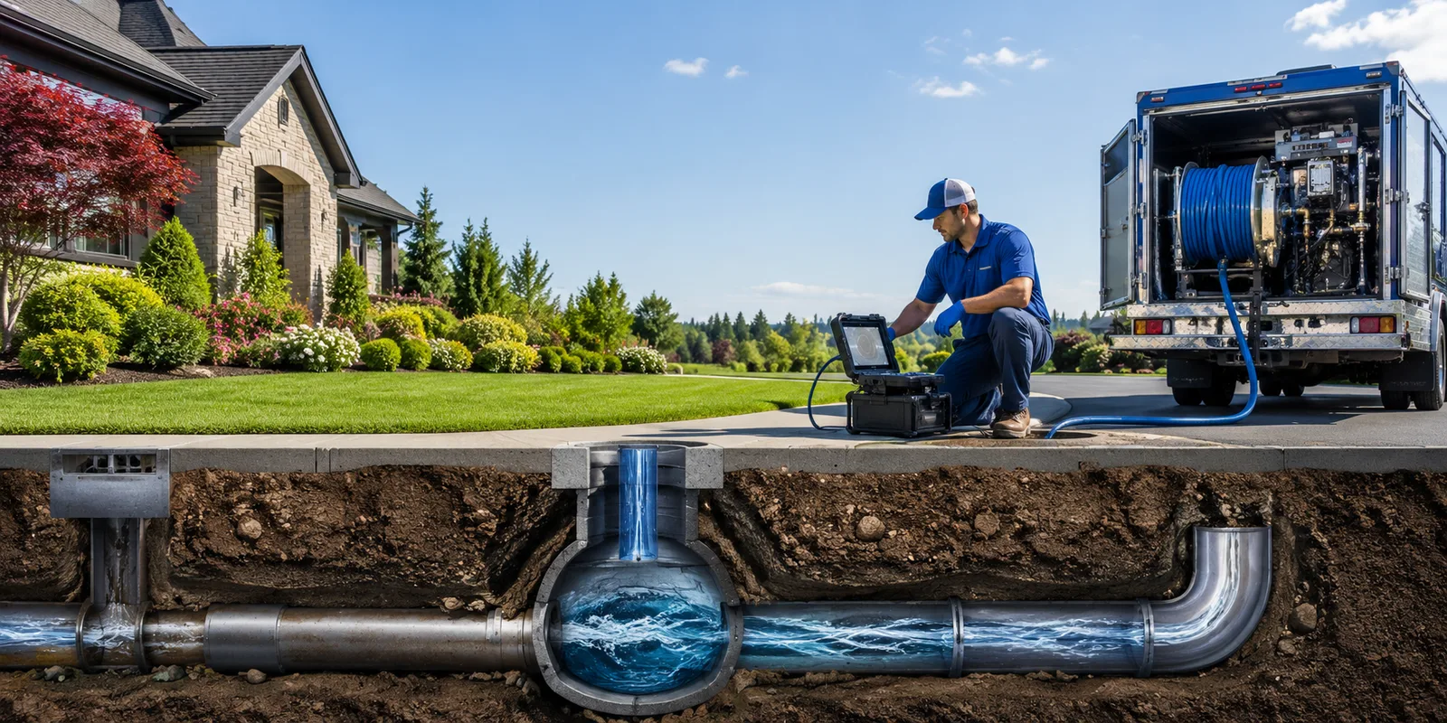 Drainage restoration information for Mansfield, LA